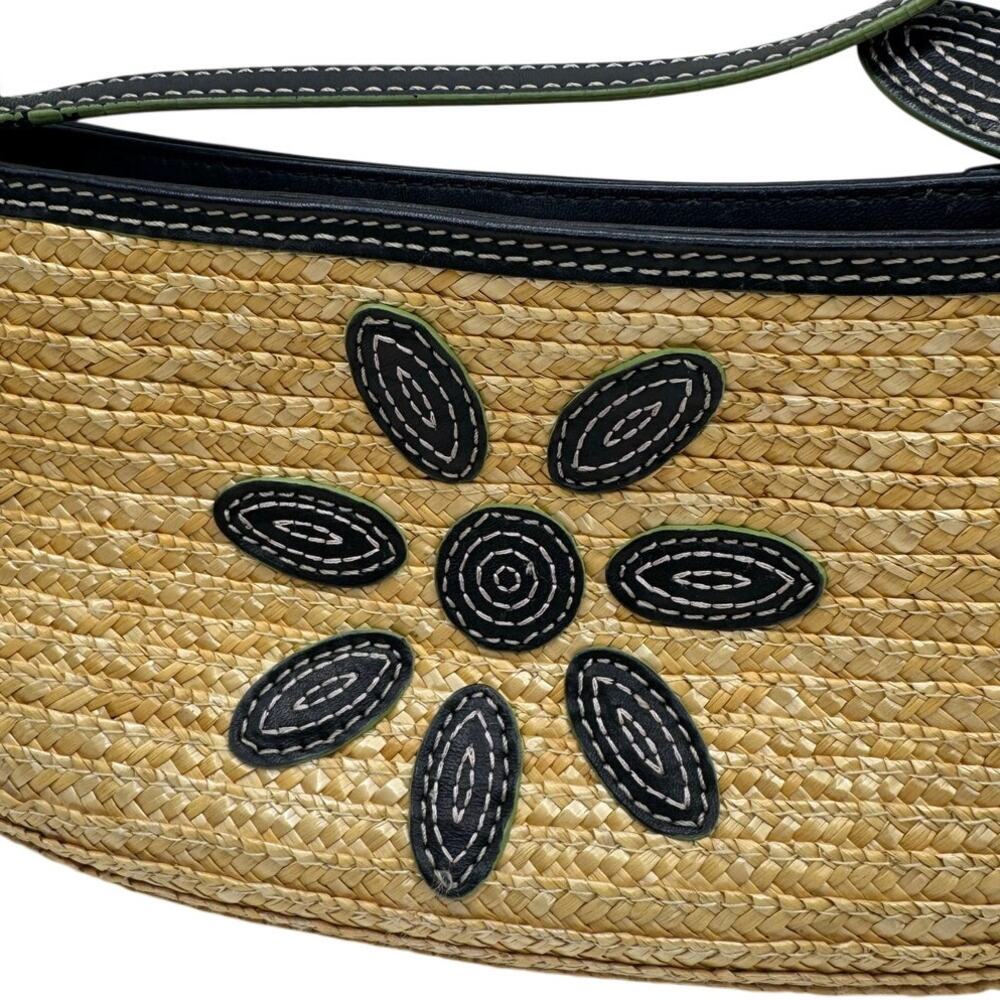 Vintage Y2K Flower Boho 70s Mini Shoulder Bag - Picture 3 of 6